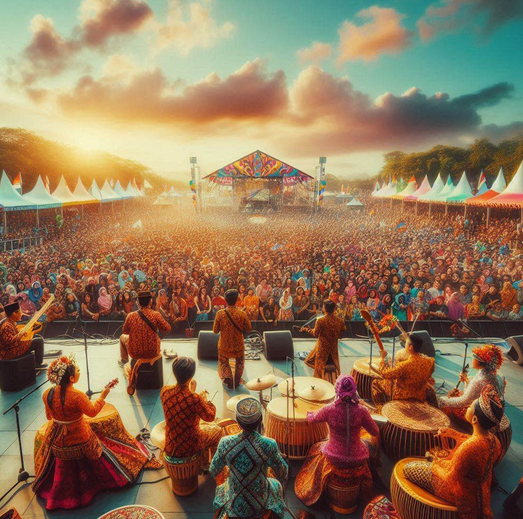 Konser Musik Indonesia Paling Hits Tahun Ini